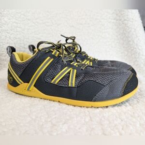 Xero Prio Minimalist Running Shoes Mens 10 Gray Yellow